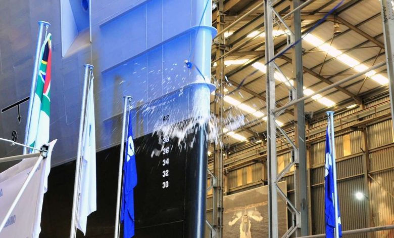 Damen Shipyards Cape Town holds blessing ceremony for first IPV