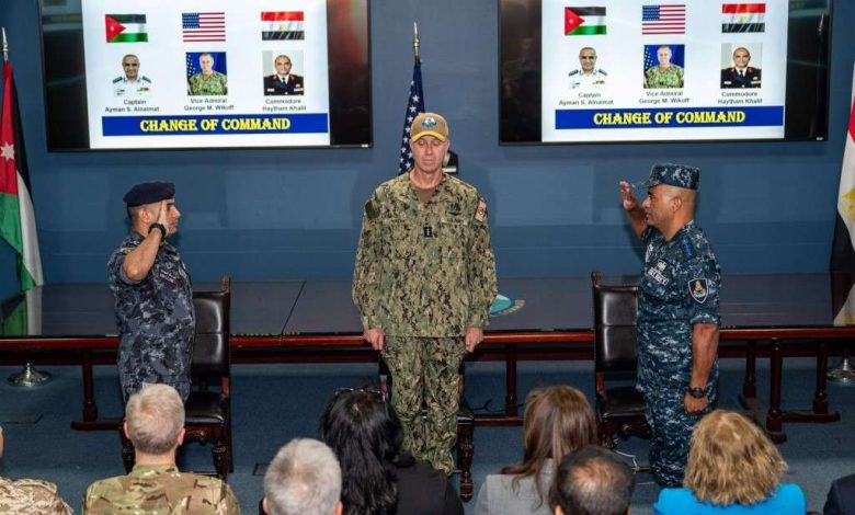 Egypt Assumes Command of Combined Maritime Forces’ Combined Task Force 154 from Jordan