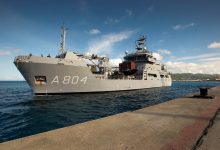 HNLMS Pelikaan back in Curaçao after midlife upgrade