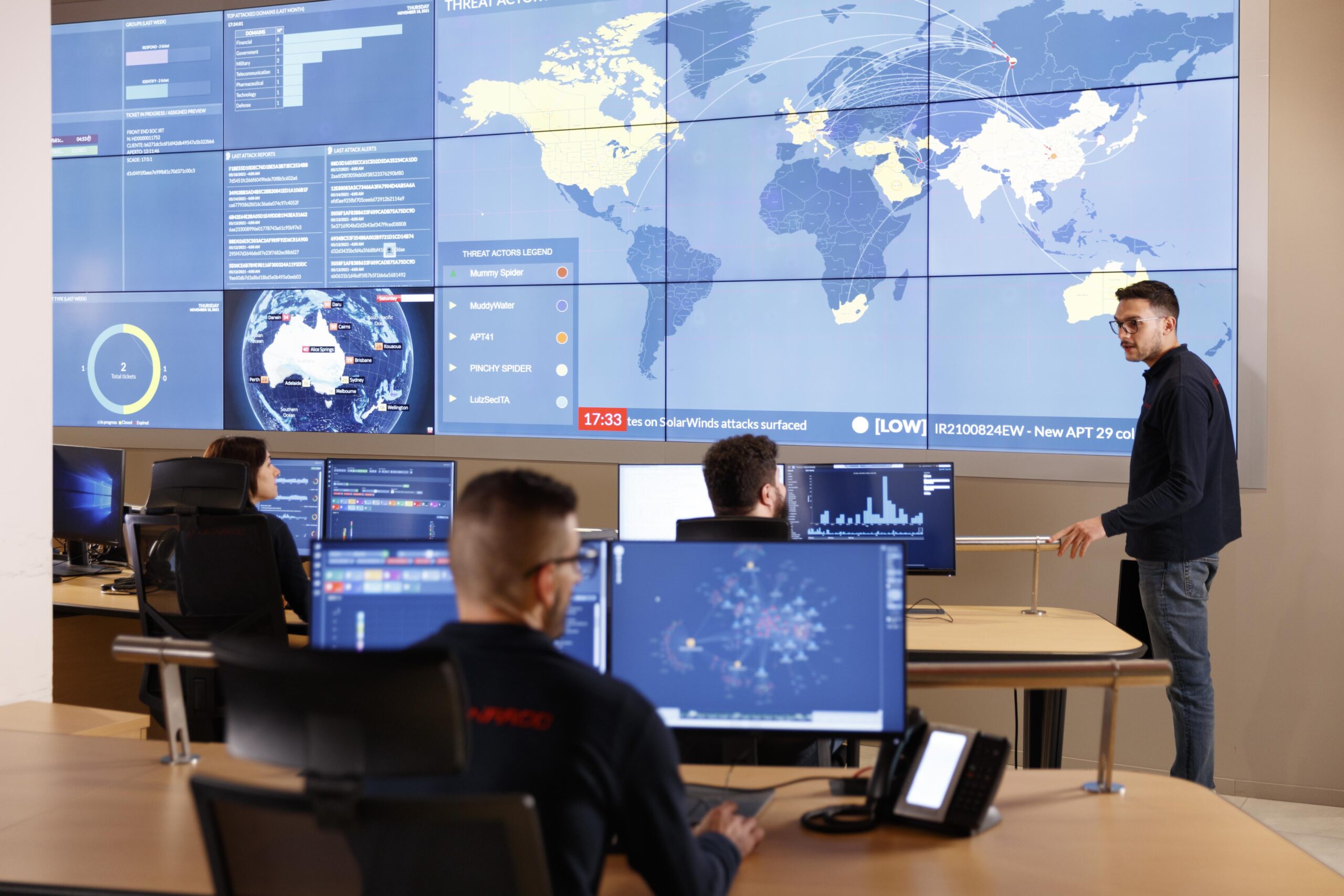 Leonardo Cyber Security Image