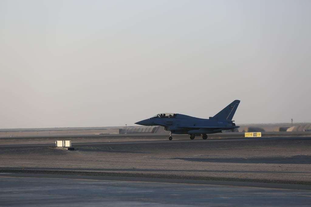 Kuwait Air Force in action