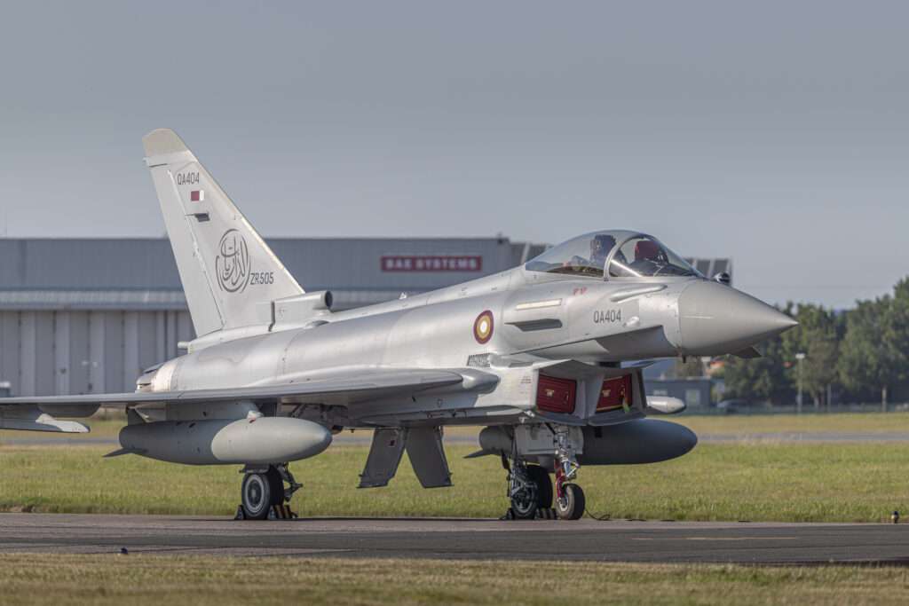 Qatar Receives Eurofighter Typhoon