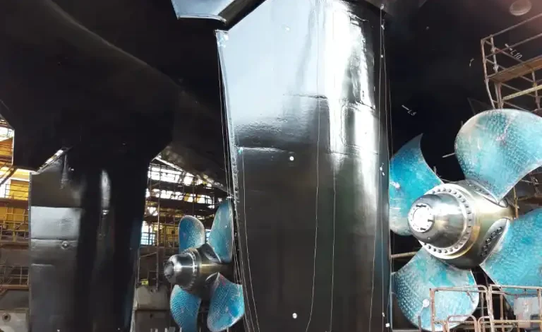 Damen Marine Components completes supply of unique rudder and steering gear system to ice breaker