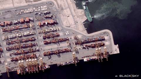 Gen-3 satellite showing tanker berth