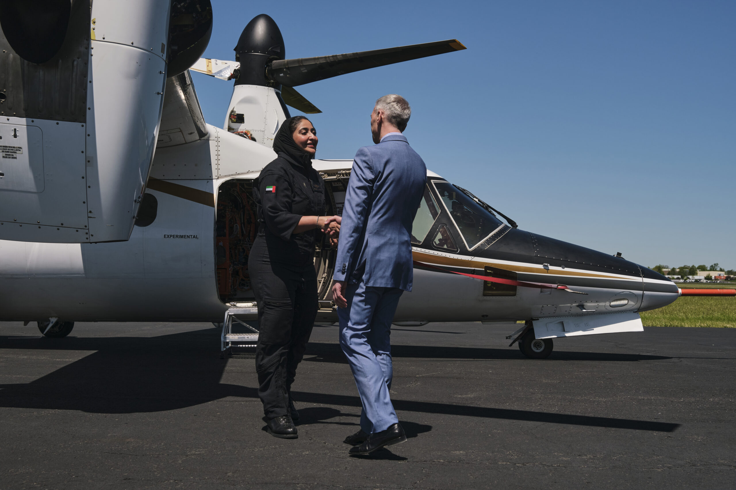 First Female Pilot of AW609