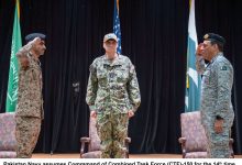 PAKISTAN NAVY TAKES OVER COMMAND OF COMBINED TASK FORCE-150 FOR THE 14TH TIME