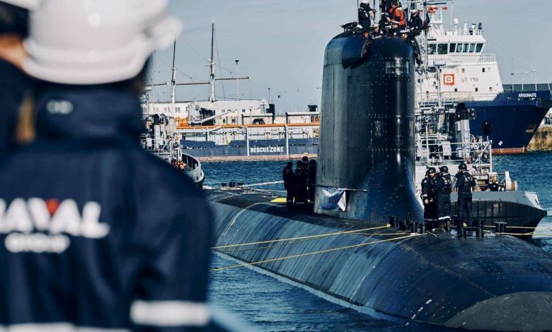 The SSN De Grasse starts its sea trials